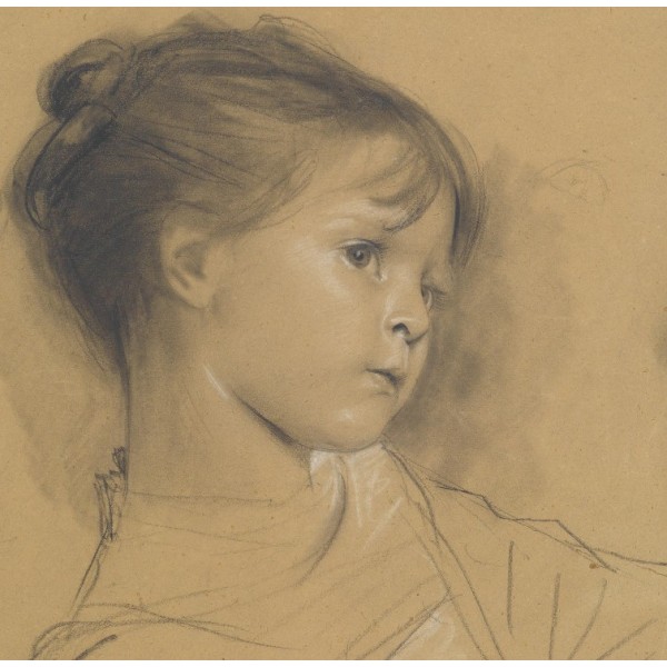 Młoda dziewczyna, Gustav Klimt,1885 (1000el.) - Sklep Art Puzzle
